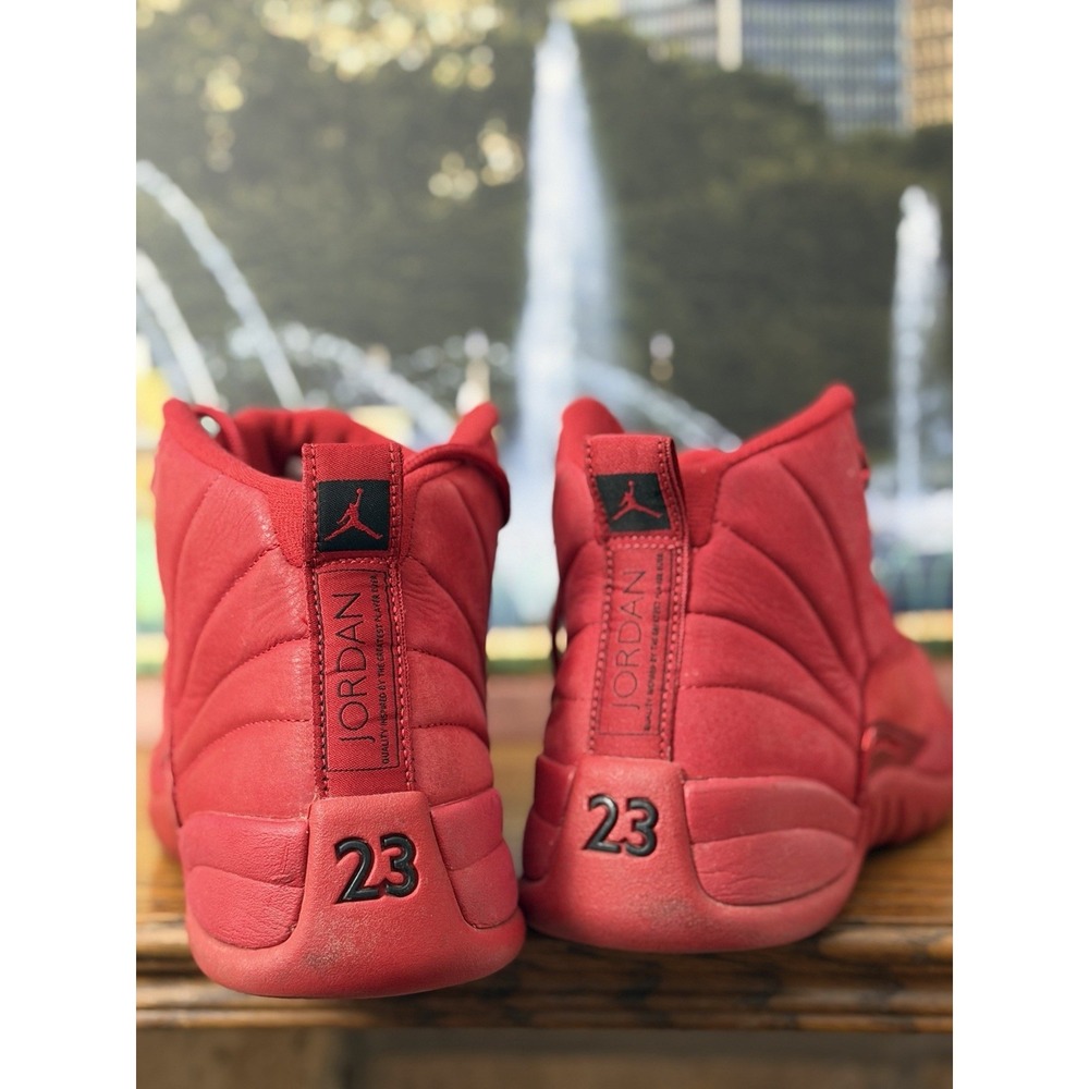Jordan Air Jordan 12 Retro Gym Red/Black High Top 2018 SIZE 11M 130690-601 - Picture 5 of 9